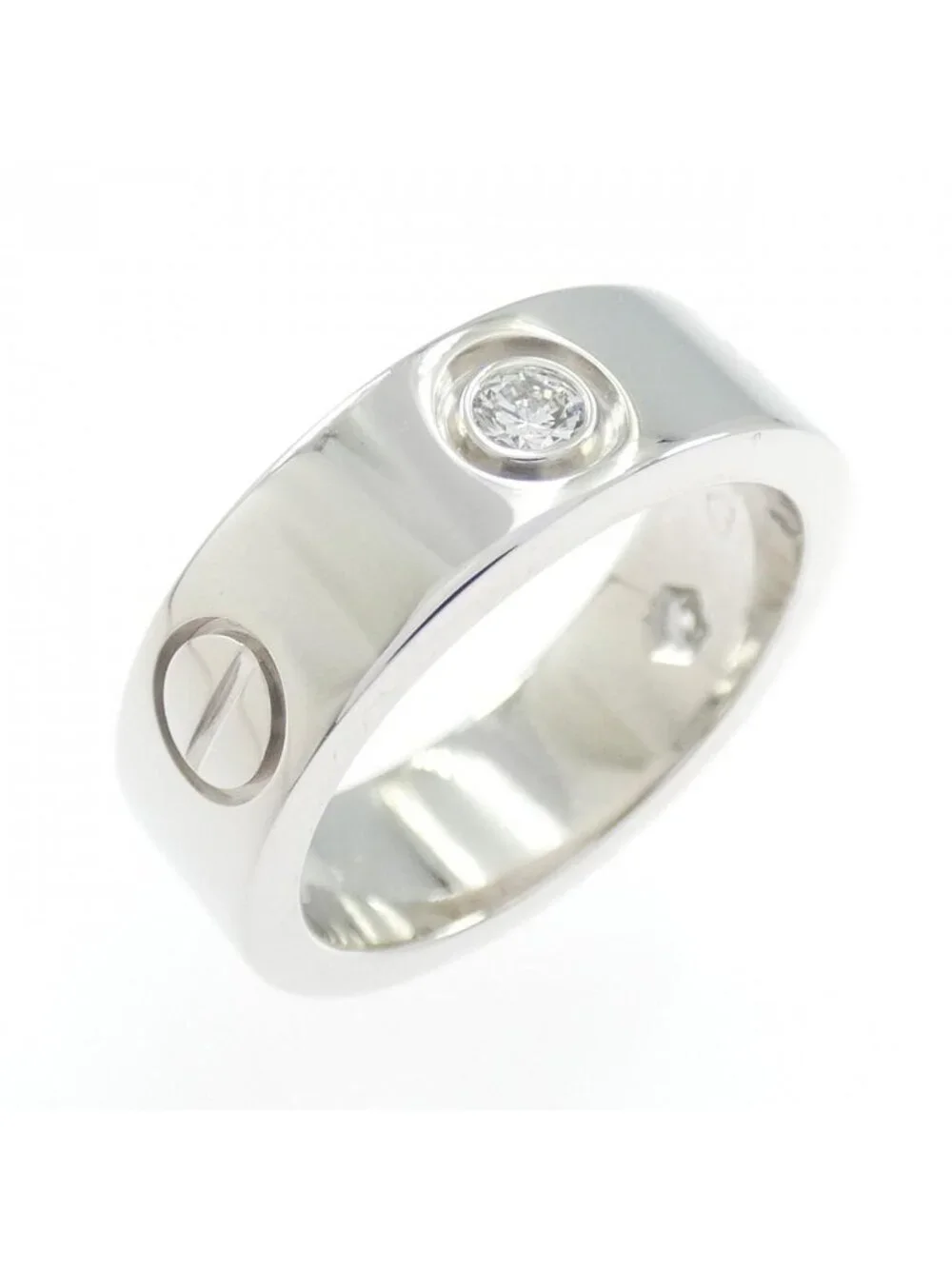 Cartier Love Half Diamond Ring